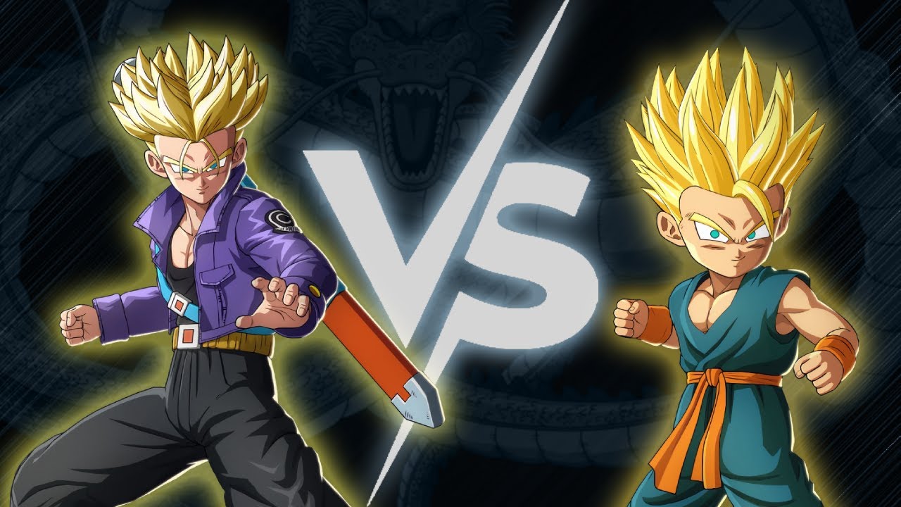 SS Trunks (Sword) vs SS Trunks (Kid) - Dragon Ball: Sparking! Zero