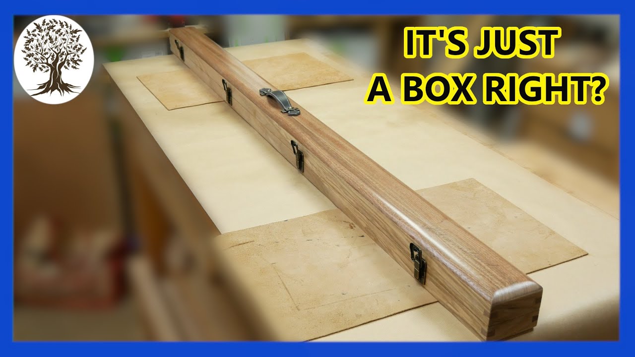 How to make Dovetail Splined Mitre Box / Pool Cue Case.