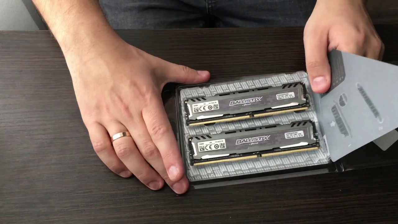 Распаковка и обзор оперативной памяти Crucial DDR4-2400 8192MB из Rozetka.com.ua
