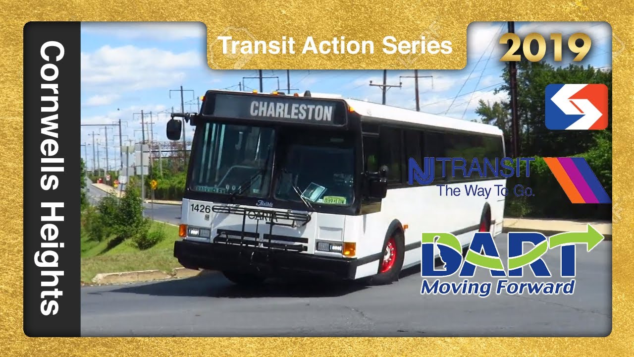 Buses Departing Cornwells Heights Parking Lot - TrAcSe 2019