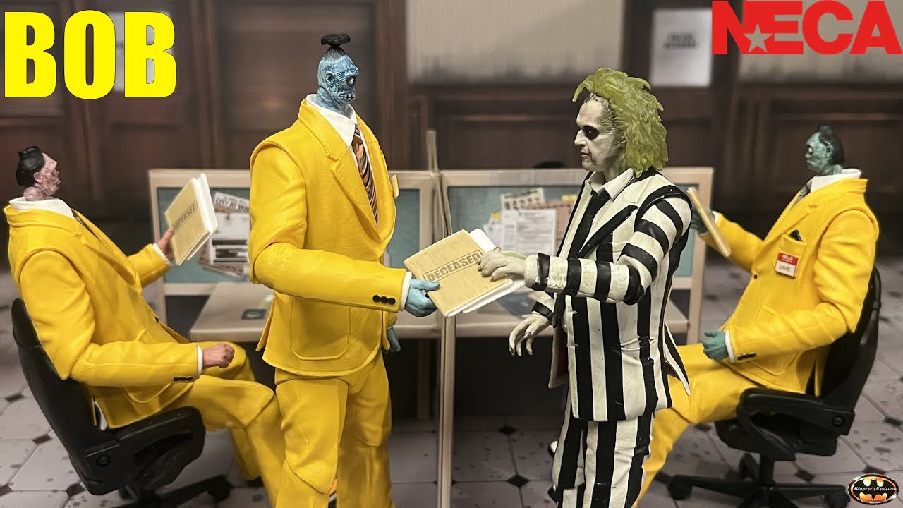 Обзор фигурки Битлджуса от NECA: Боб, Дэйв и Джефф — «Уменьшители»