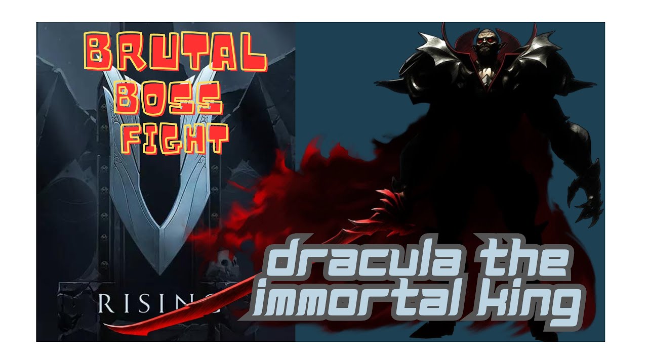 V Rising | Dracula the Immortal King | Brutal Difficulty + Bonus Fail