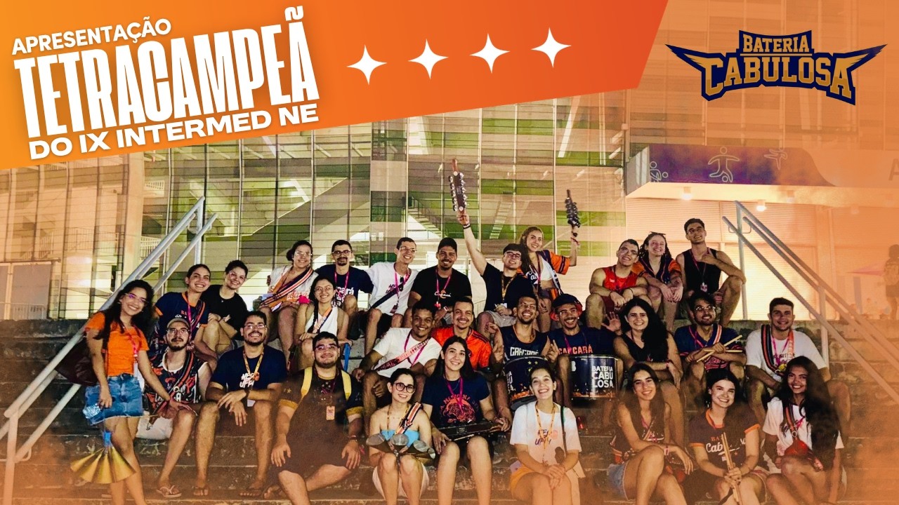 Apresentação Bateria Cabulosa - CAMPEÃ IX Intermed NE