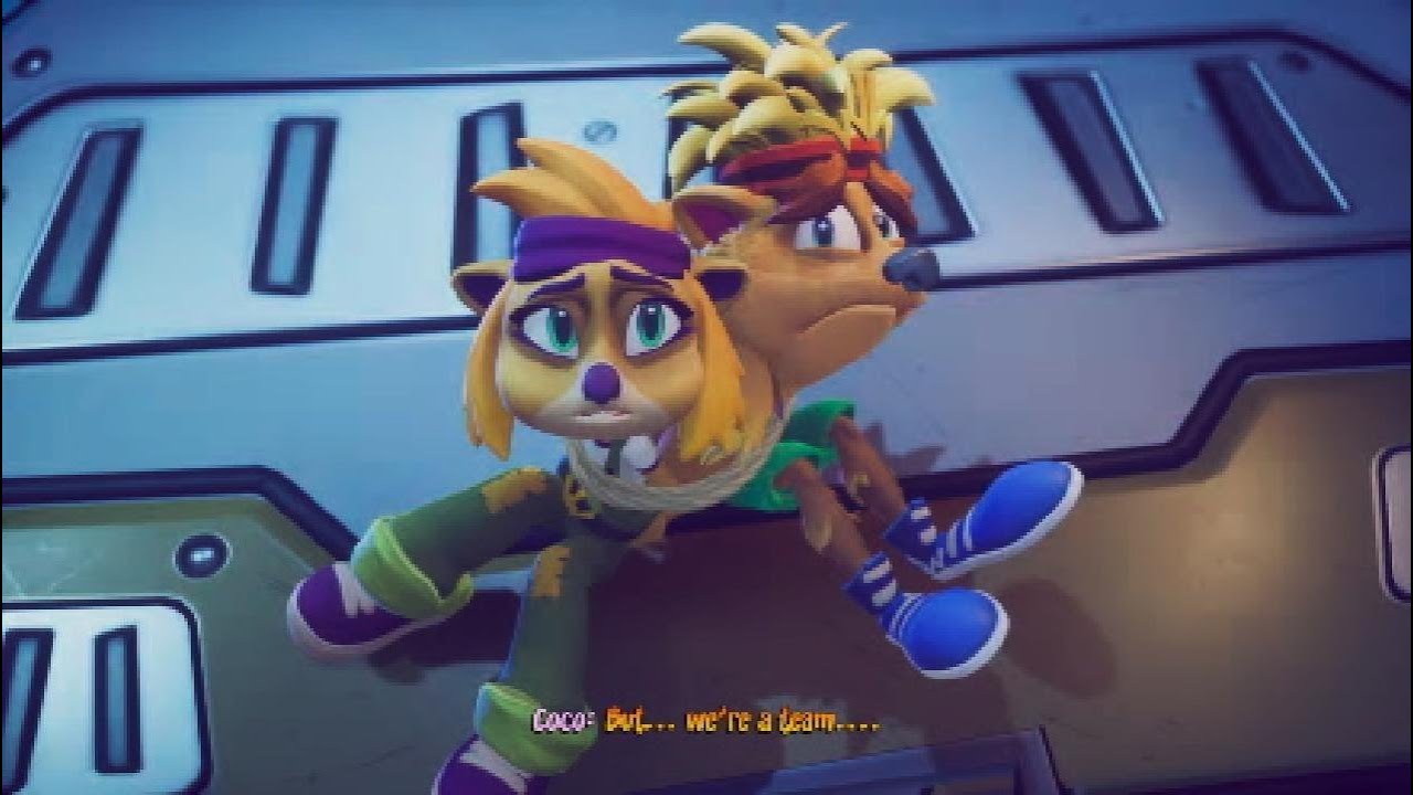 Crash Bandicoot 4: It's About Time (PS5) Cutscenes With Wombat Skins