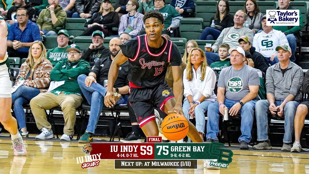 MBB: Green Bay 75, IU Indy 59 - Highlights (1-9-2026)