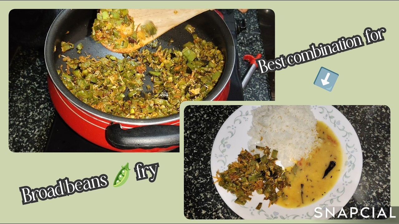 Chikdikai Palya Board beans 🫛 fry Best combinationfor rice 🍚 Sambar #healthy #kannada #shortsvideo