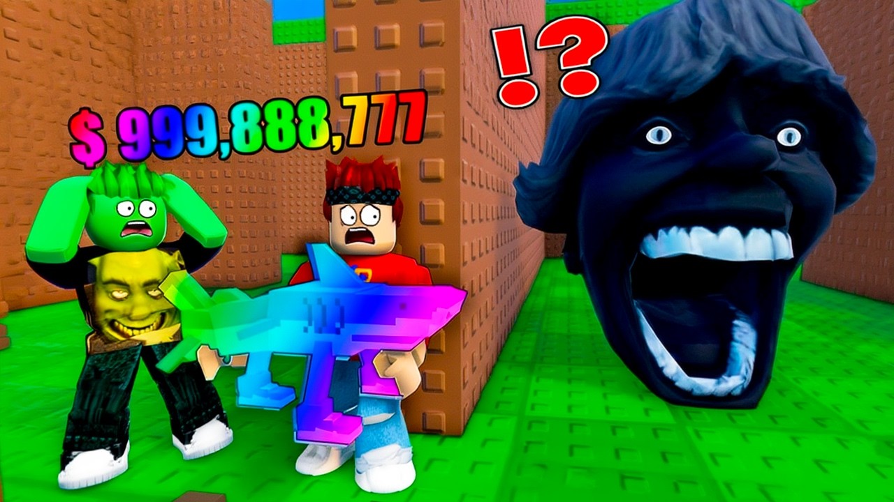 SOPRAVVIVI ALLE TESTE HORROR PER SALVARE I BRAINROT su ROBLOX..