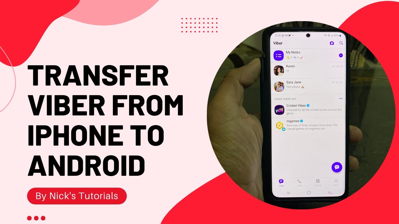 Как перенести сообщения Viber с iPhone на Android (единственный рабочий способ)