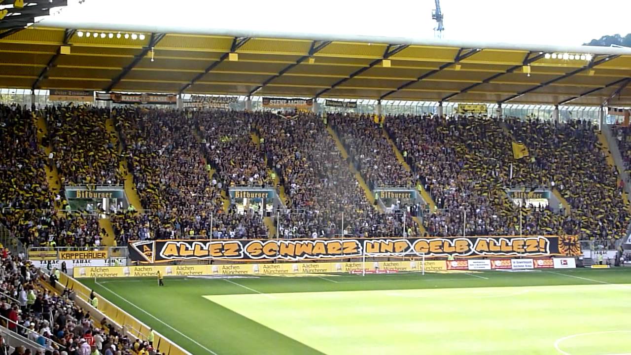 Stimmung Tivoli - Aachen - Düsseldorf 27.08.11 0:0