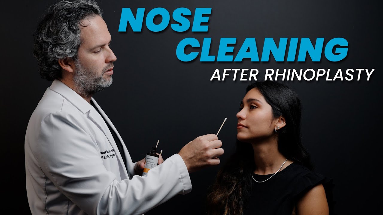 Nose Cleaning After Rhinoplasty