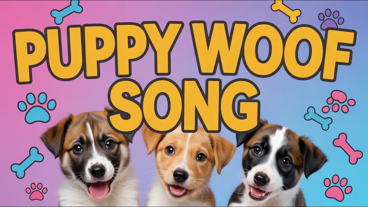 Puppy Transport Song | Fun Dog Music Video for Kids Learning Bus Train Car Plane Fun