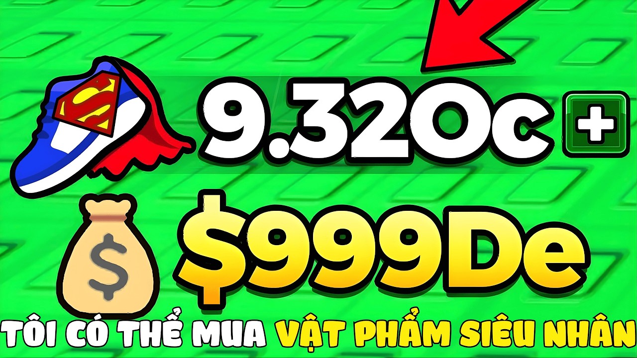 Tôi Có Thể Mua Vật Phẩm Siêu Nhân Trong Roblox Escape Tsunami For Brainrots...AiCapBlox