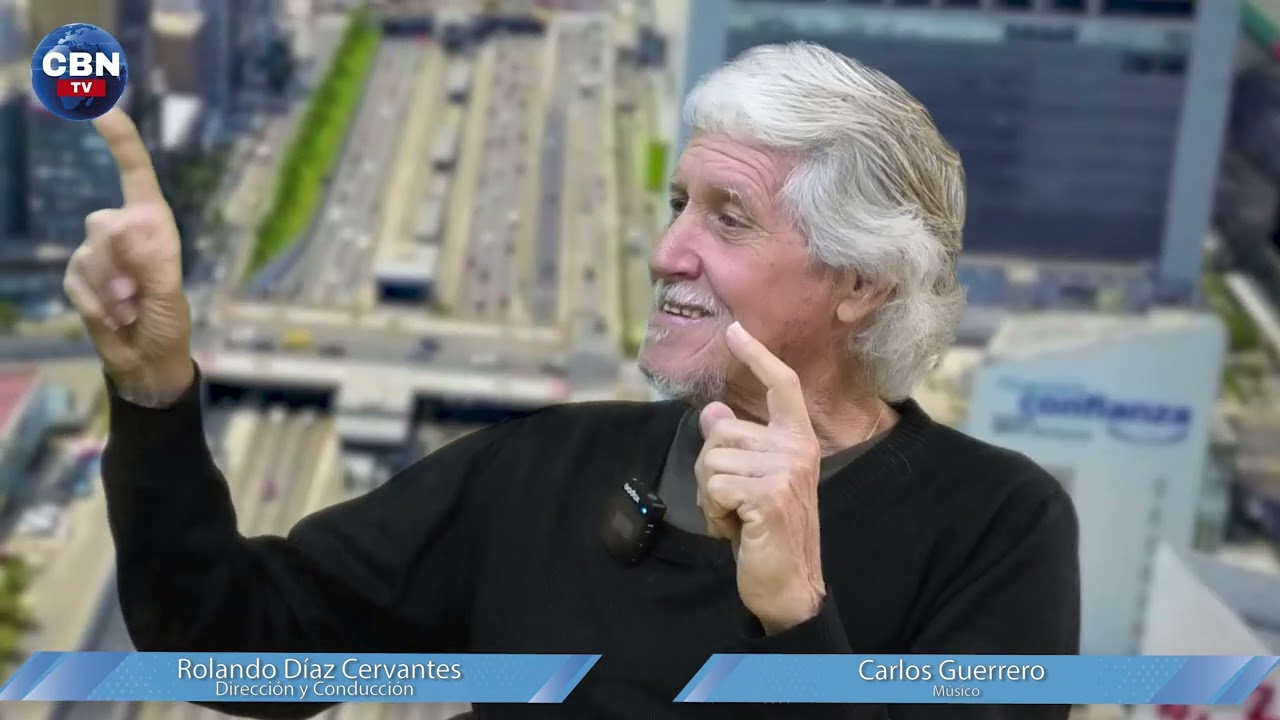 CBN NOTICIAS - Entrevista con Carlos Guerrero, M&uacute;sico