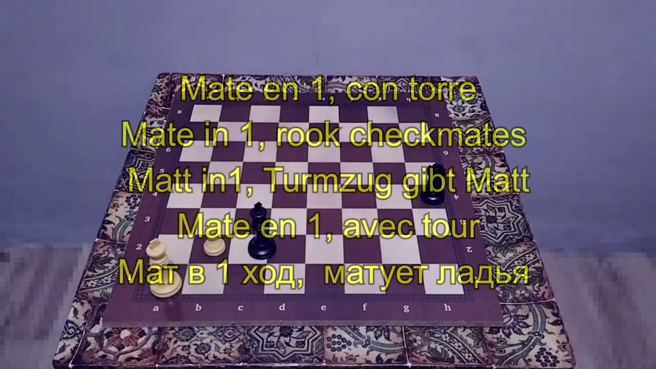 ENCUENTRA mate &ndash; FIND mate &ndash; Auffinden matt - TROUVE mate #003 &ndash; &iexcl;&iexcl;&iexcl;Nivel 1!!!🧠⚔️♔♛♖♝♘♟⚔️👹