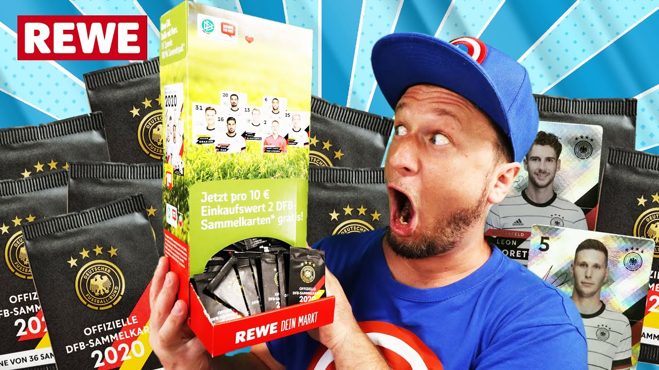 REWE 2020 DFB KARTEN DISPLAY UNBOXING ⚽️ BenMasterful