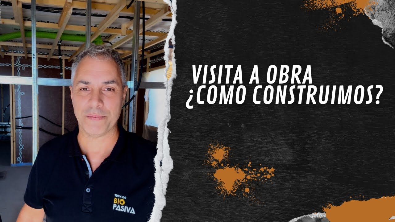 Visita a obra, vivienda #biopasiva de 240m2 con estructura de #madera