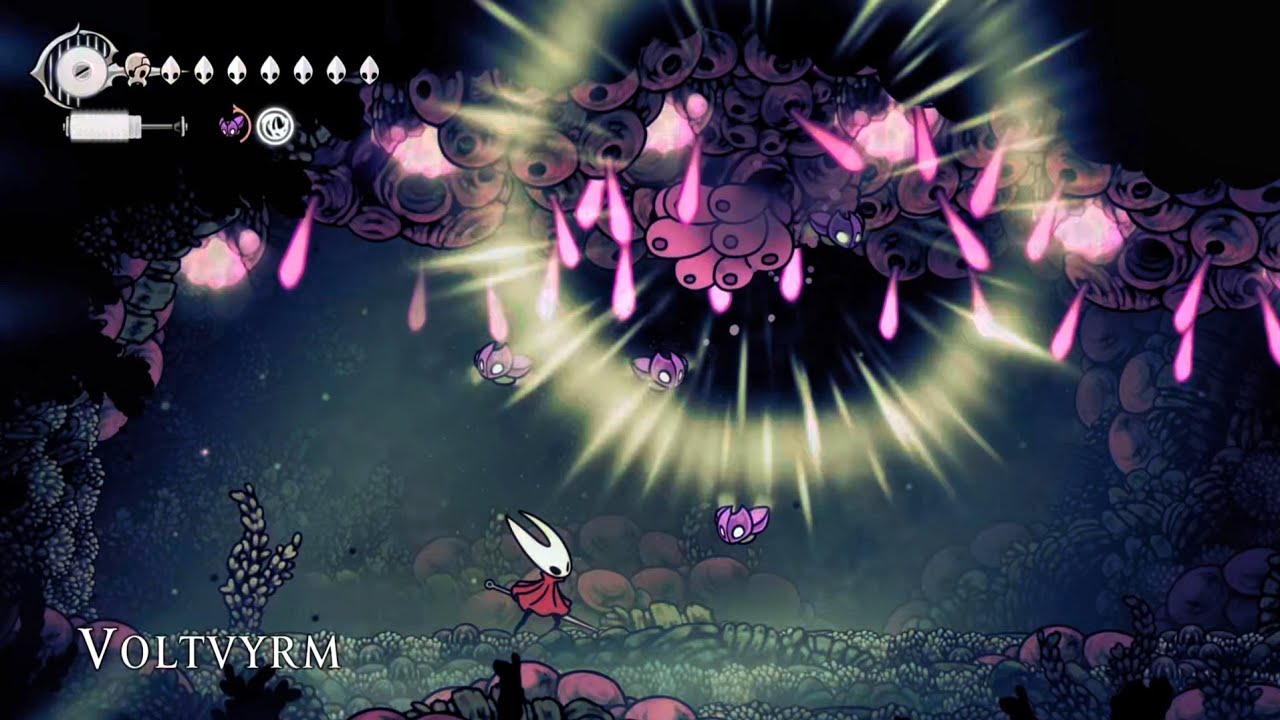SILKSONG: Voltvyrm (Boss Fight) y el Filamento Voltaico.