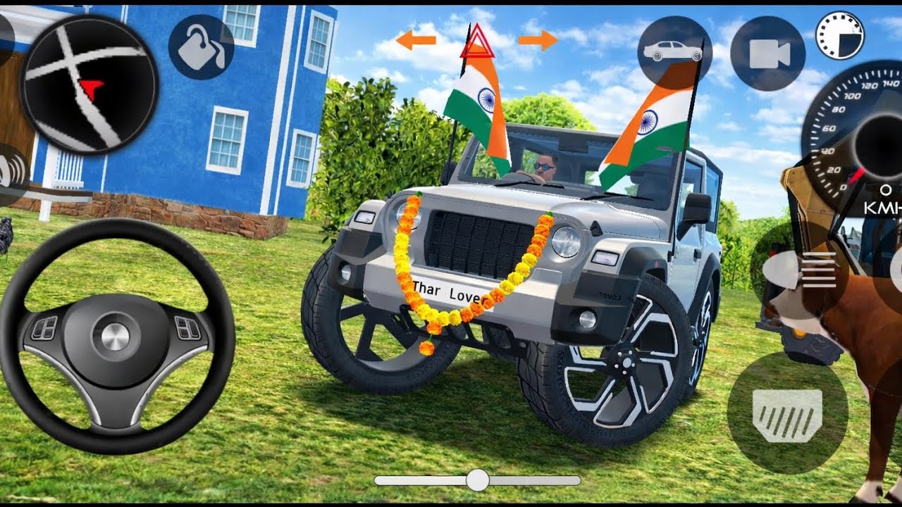 Modified Mahindra Thar Car Games: Indian Cars (Gadi Wala Game) - Car Game Android Gameplay 2025