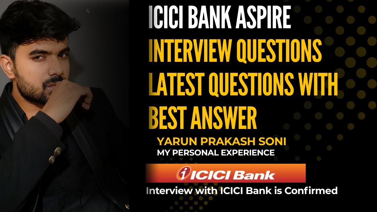ICICI Bank Aspire Program Interview Questions 🚀 | Cracking Top Questions You Can’t Miss! Selection 💯
