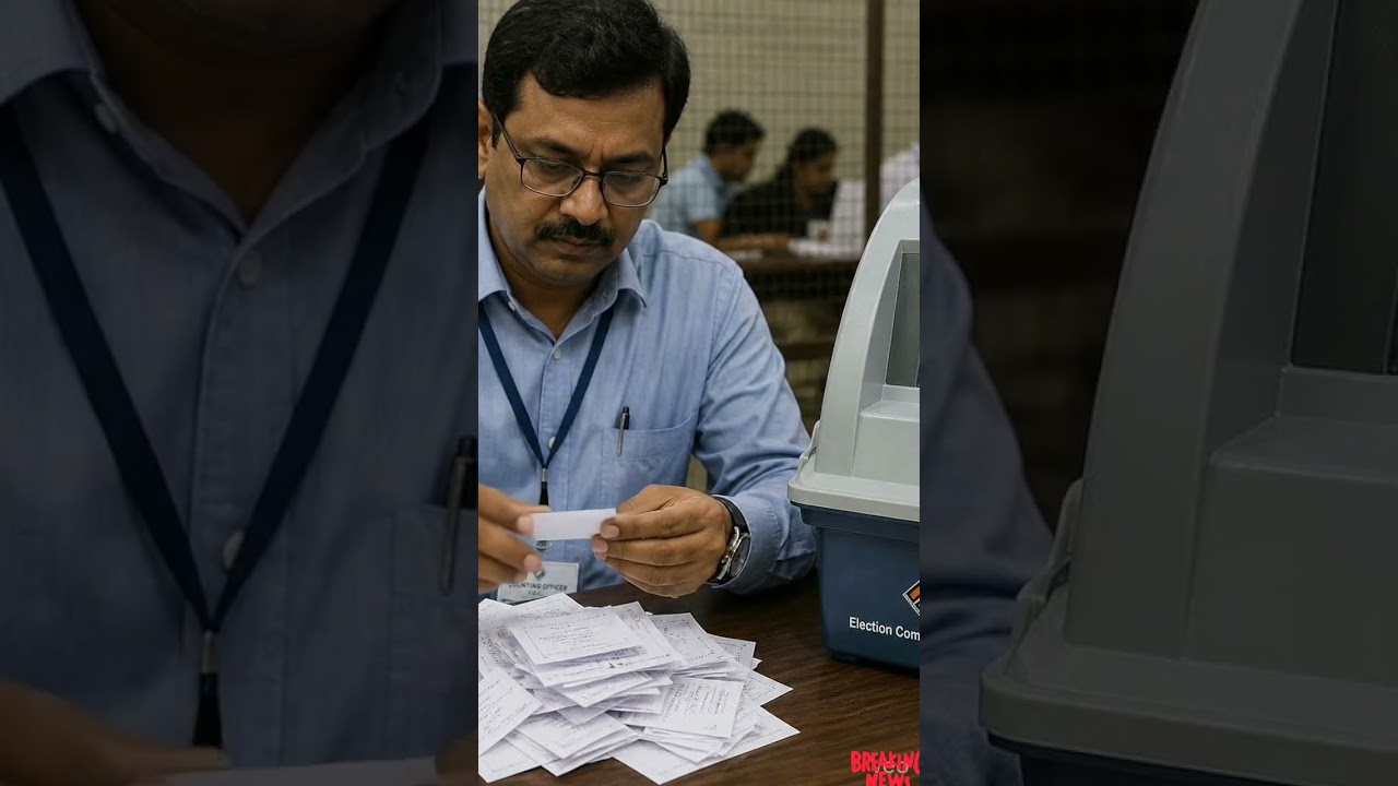 How VVPAT Slip Counting Works | Inside the Real Vote Counting Process 🗳️&rdquo;