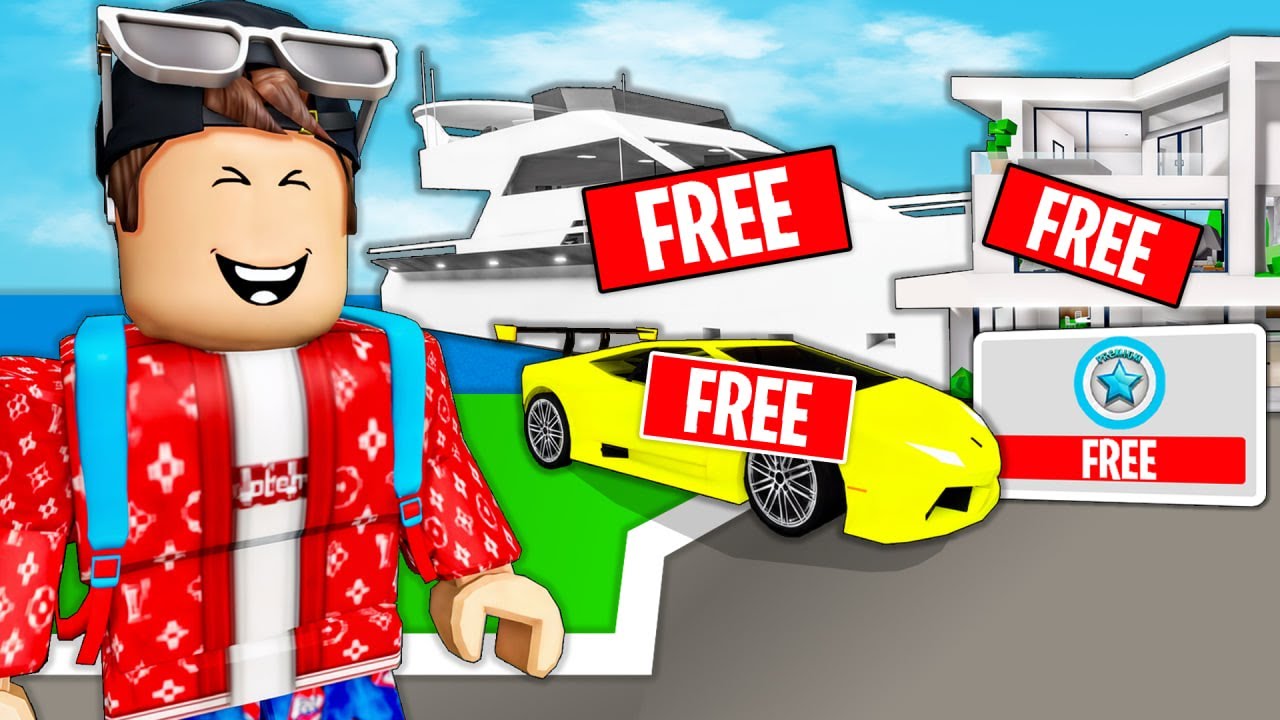 Brookhaven RP But EVERYTHING I Want is FREE!!
