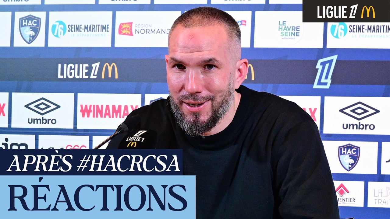 💬 Apr&egrave;s HAC - RC Strasbourg (2-1), r&eacute;actions de Didier Digard