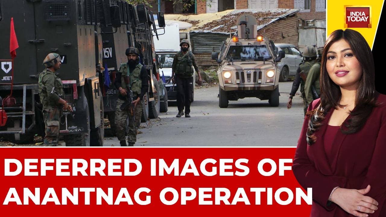 Indian Army Continues To Hunt Down Terrorist In Anantnag Region Of Jammu & Kashmir | Visuals