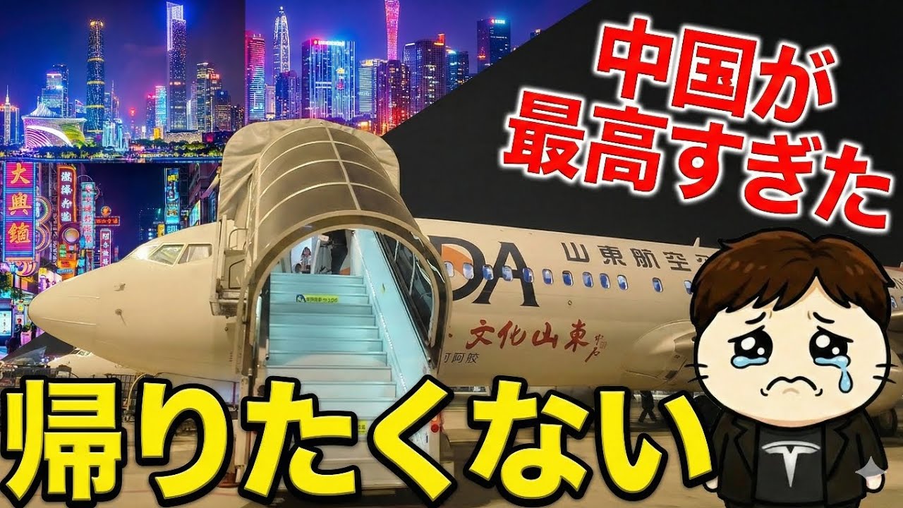 🇨🇳 【帰国拒否】中国が最高すぎて日本に帰りたくありません│山東航空で行く中国旅その１０