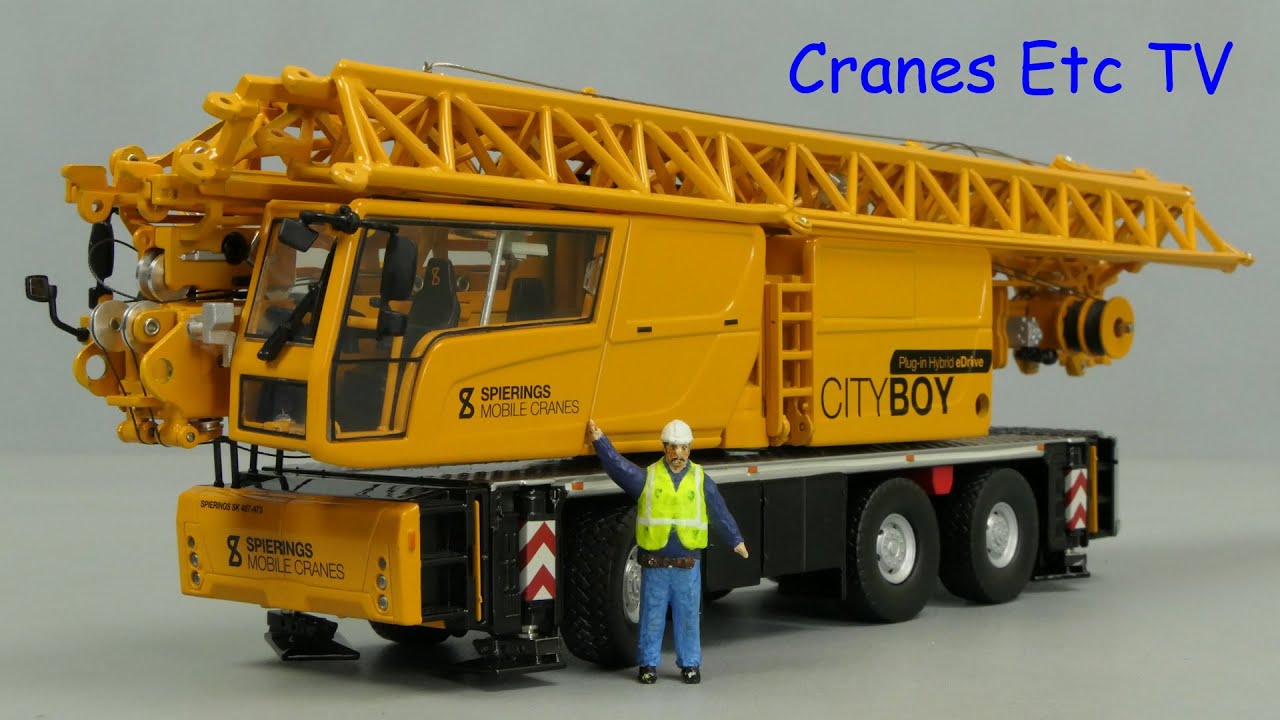 Мобильный кран WSI Spierings City Boy от Cranes Etc TV