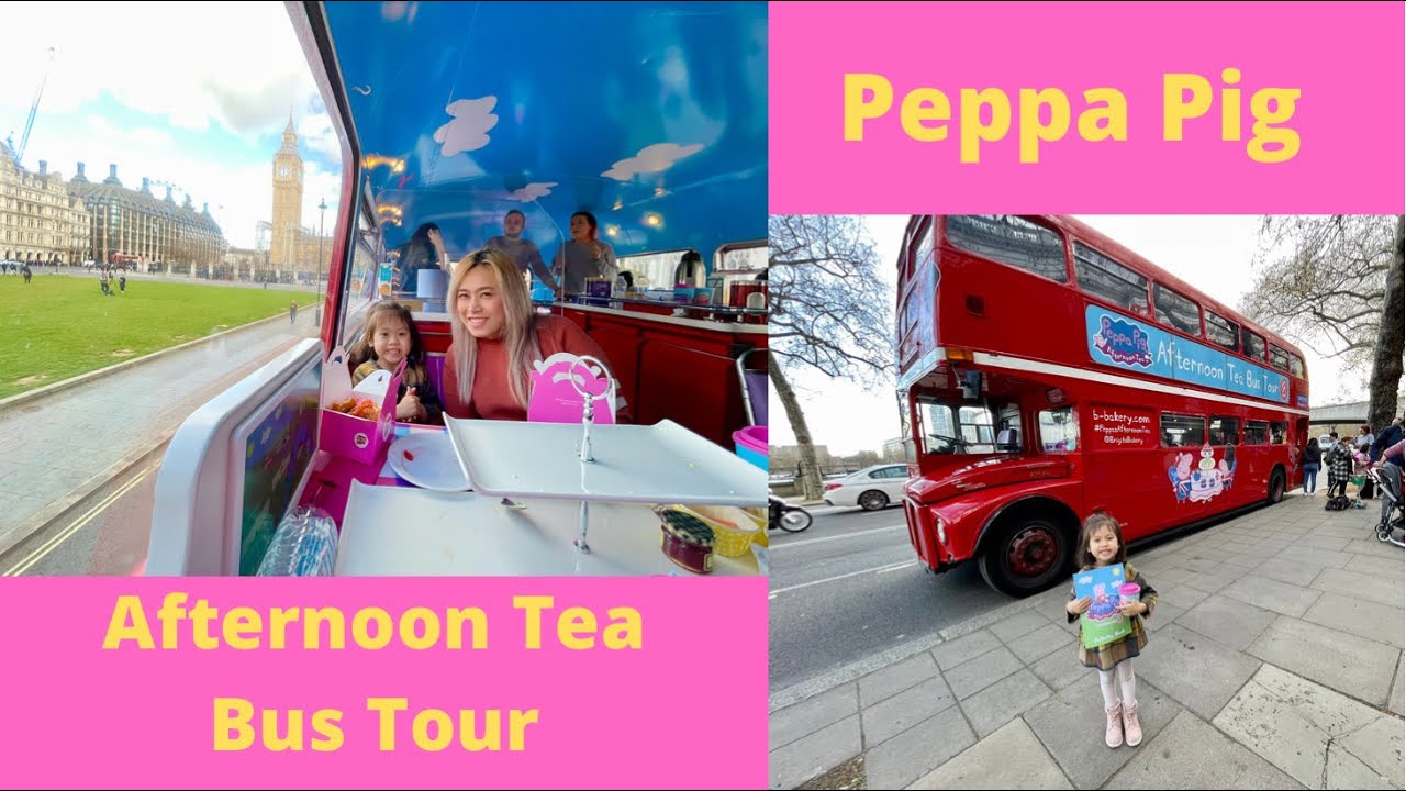 Peppa Pig Afternoon Tea Bus Tour