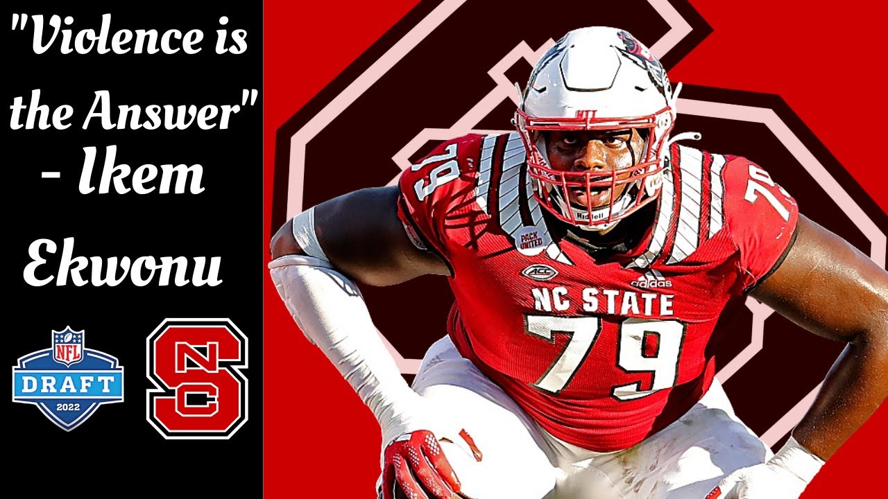 Ikem Ekwonu is the Most Violent Man in College Football ...