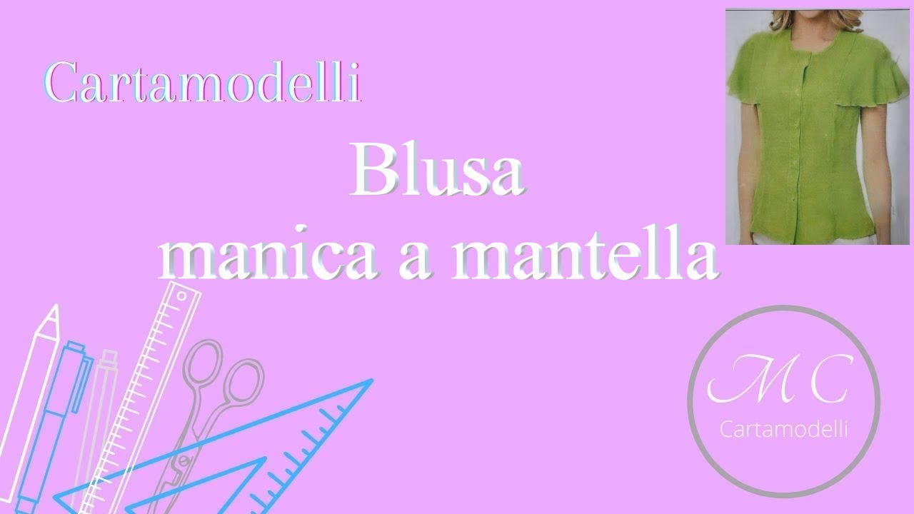 Blusa manica mantella (Facile e veloce)
