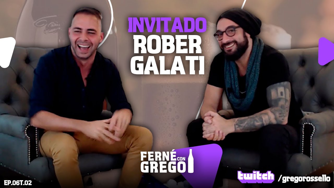 ROBER GALATI DESCONTROLADO EN FERNÉ CON GREGO