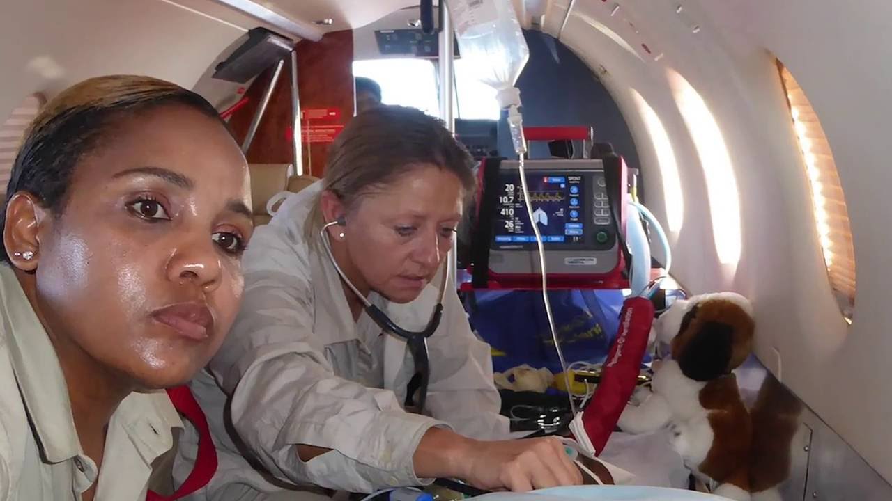 HAMILTON-T1 - Okavango Air Rescue - First ventilated patients