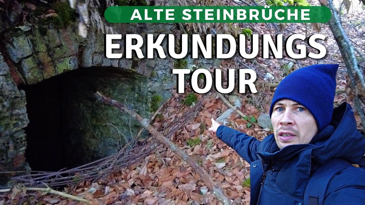 Wanderung bei Solnhofen im Steinbruchgebiet