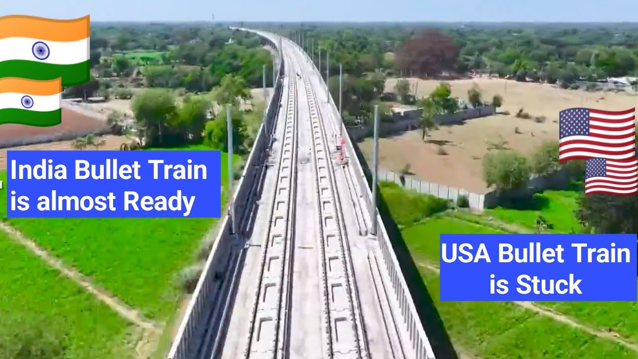 Journey of Construction of India First Bullet Train | Mumbai Ahemdabad High Speed Rail