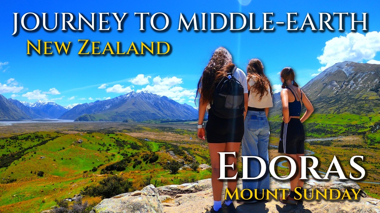Journey to Middle-earth: Edoras at Mount Sunday, New Zealand