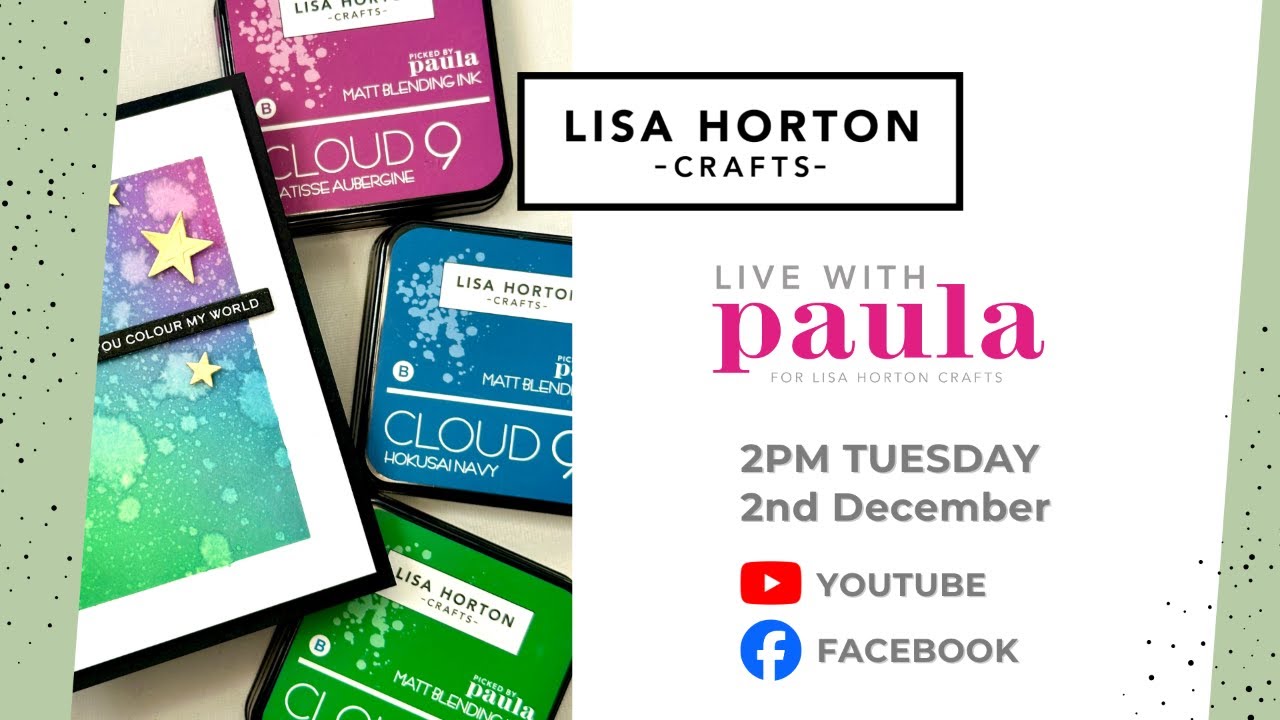 The Lisa Horton Crafts - Colour Combo of the Month!