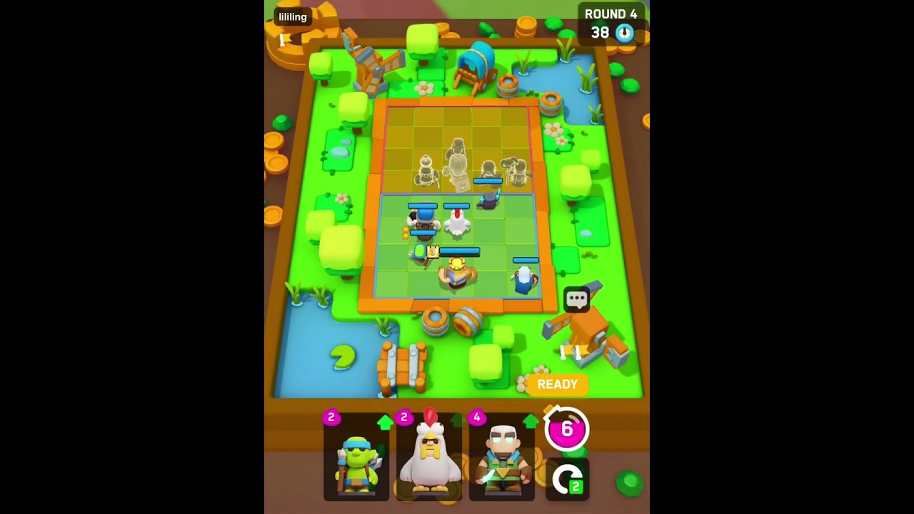 Clash Mini but there was tutorials.