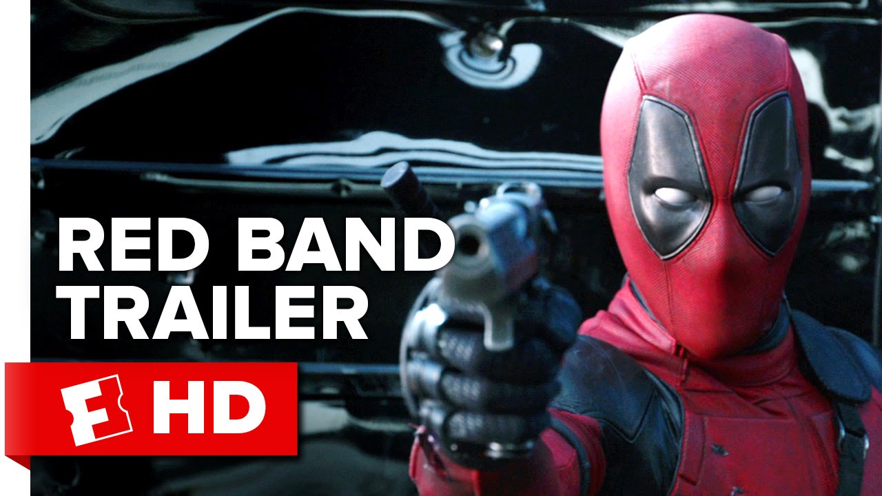 Deadpool Red Band TRAILER 1 (2016) -  Ryan Reynolds, Morena Baccarin Movie HD