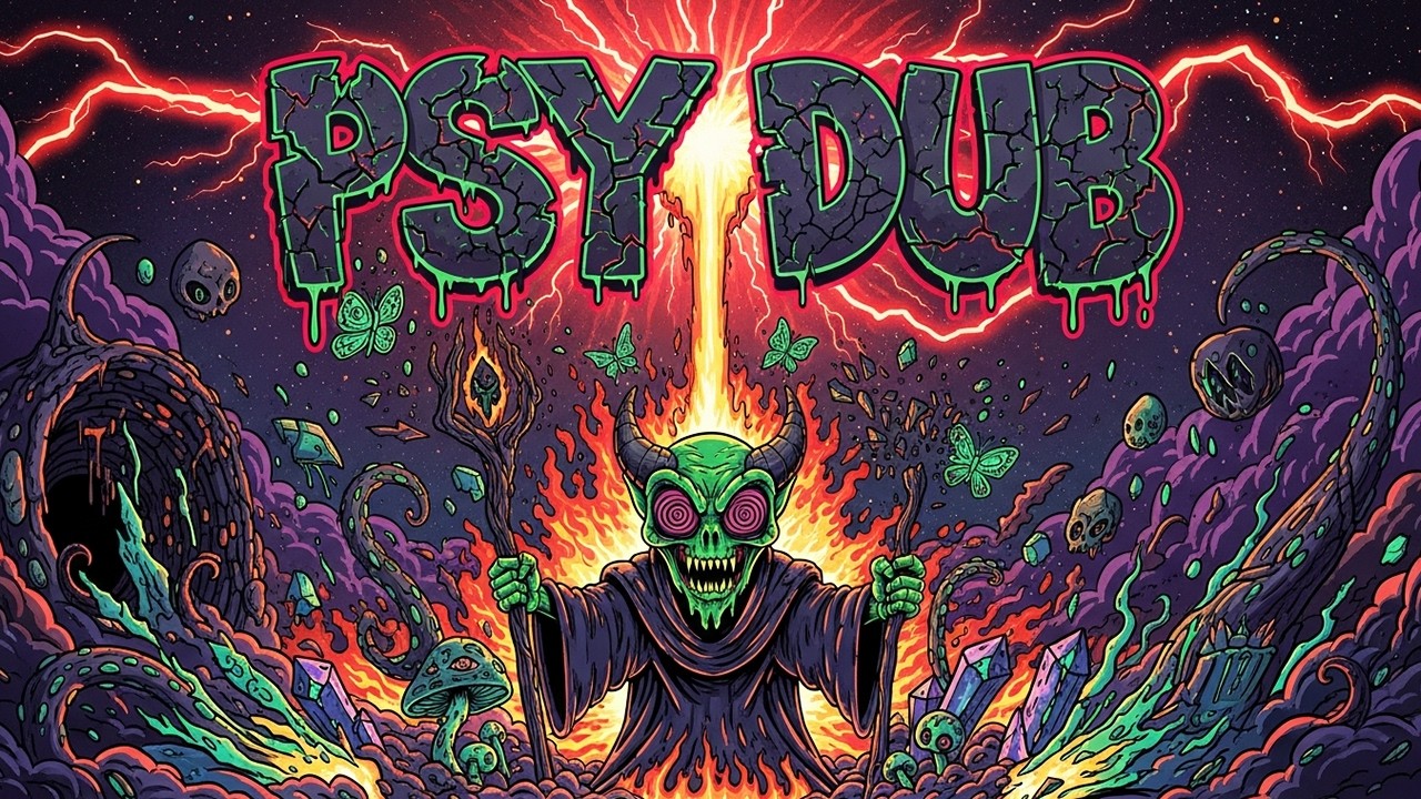 Psychedelic Reggae Dub ✨ Hypnotic Bass Realms for Deep Chill Healing and Conscious Meditation