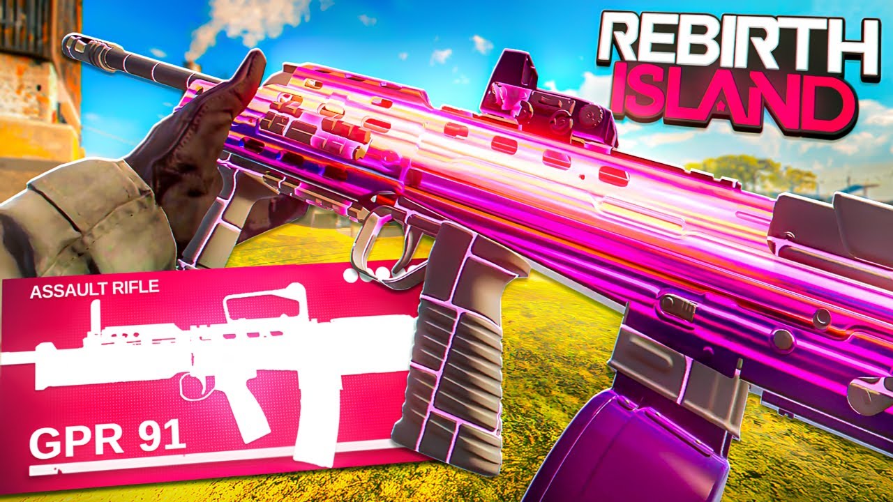 the FASTEST KILLING GPR CLASS SETUP in REBIRTH ISLAND WARZONE! 🔥