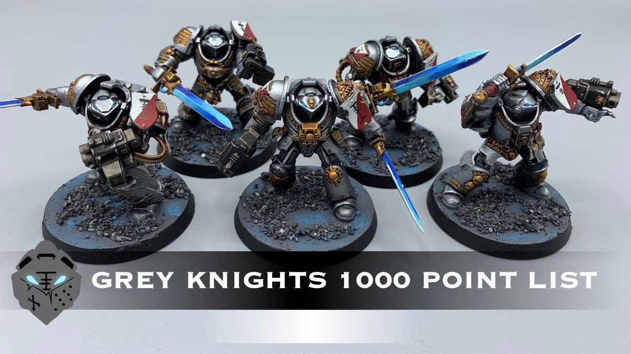 How to make a 1000 point Grey Knights list