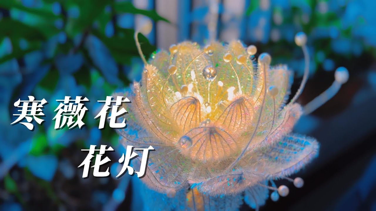 扭扭棒寒薇灯笼教程（Handmade diy pipe cleaner Hanwei flower lantern I Pipe Cleaner | DIY）