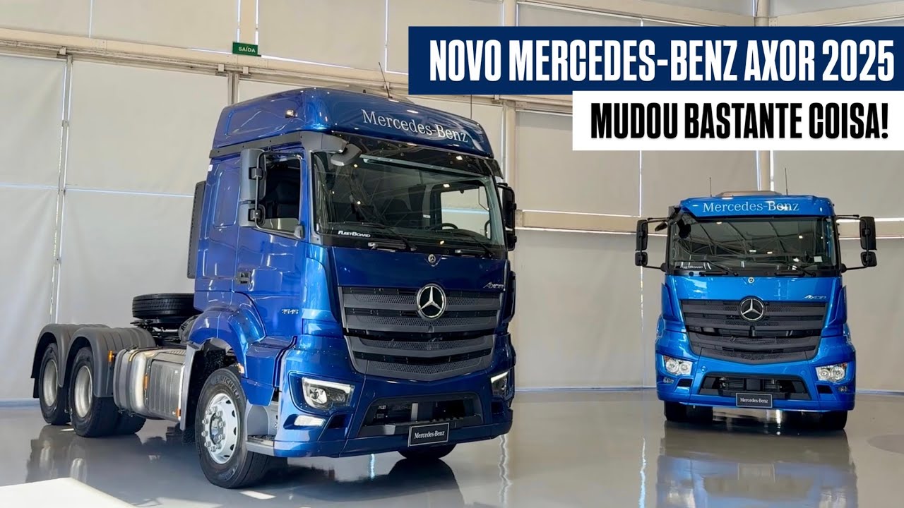 Mercedes-Benz AXOR está DE VOLTA AO BRASIL! | Curiosidade Automotiva