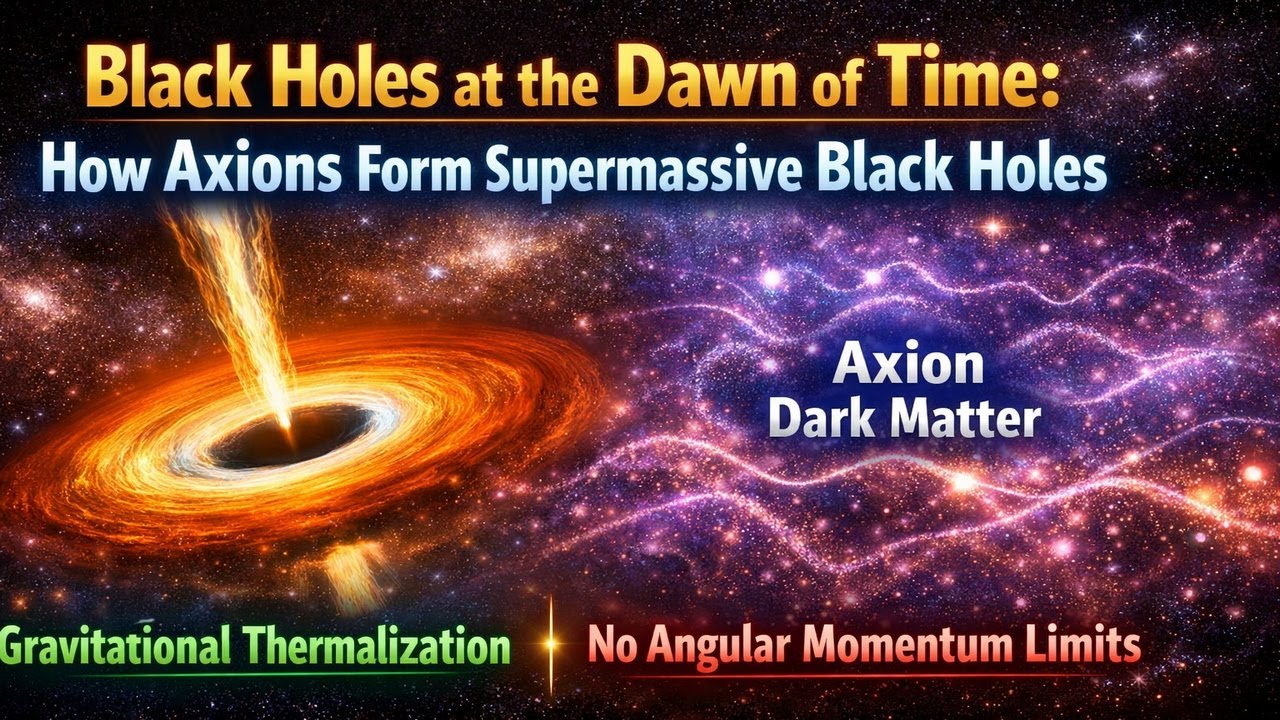 Black Holes at the Dawn of Time: How Axions Form Supermassive Black Holes