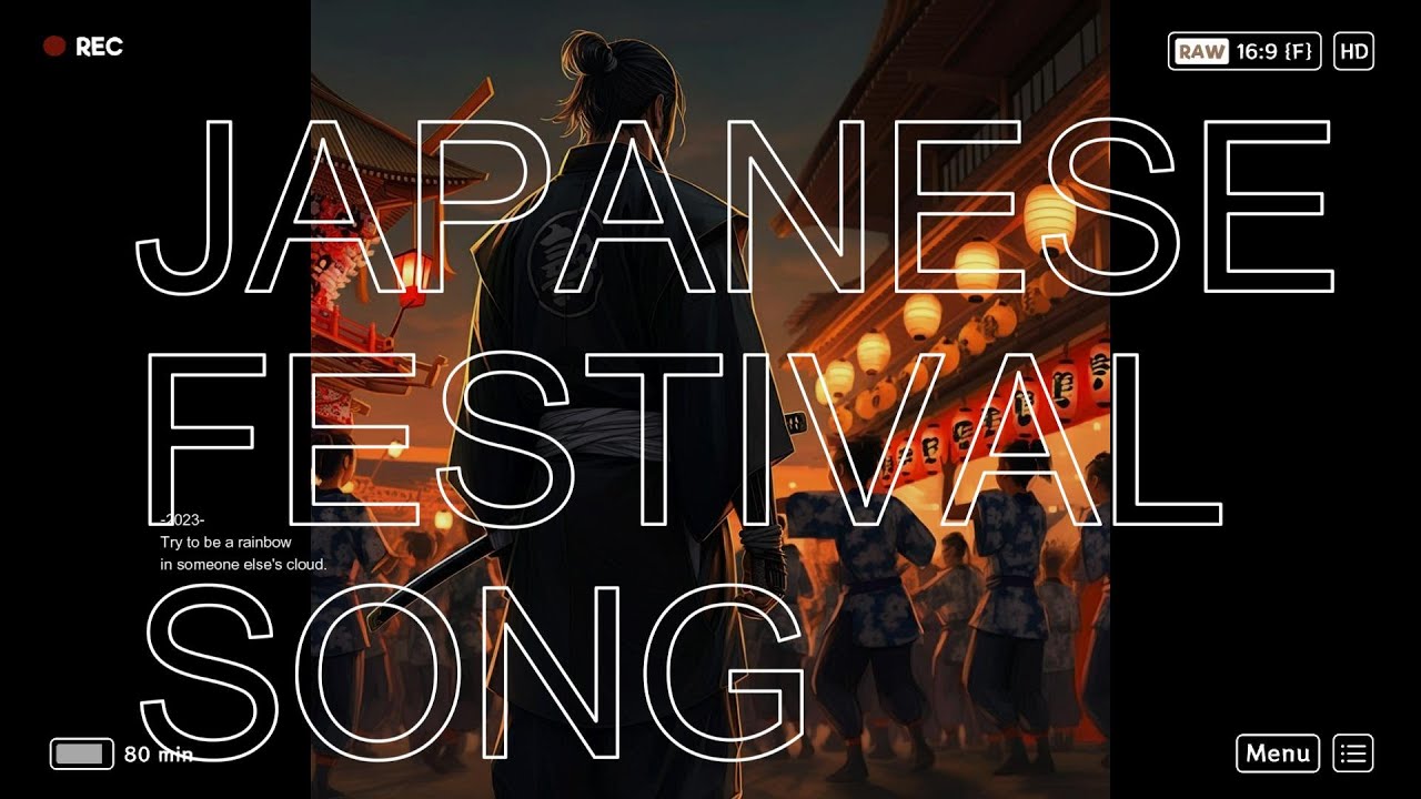 Traditional Japanese Festival Music for Relaxation and Meditation