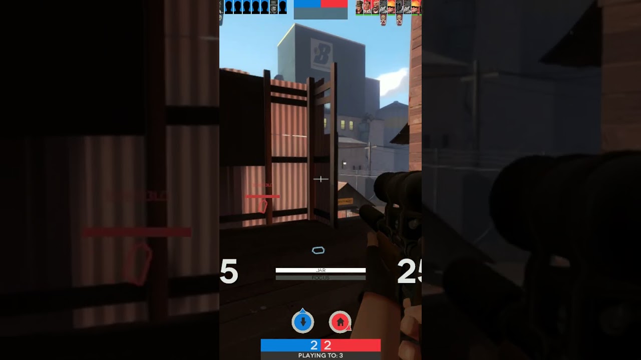 Sniping on 2 fort