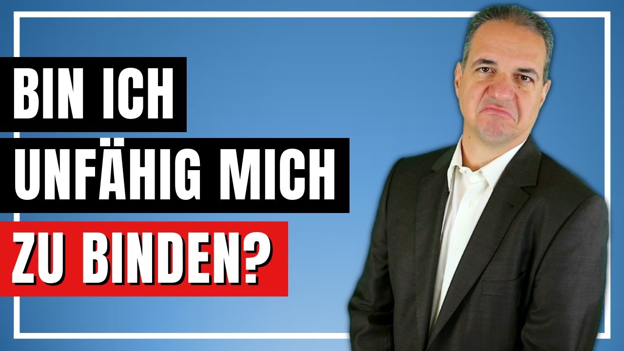 Sind Singles bindungsunf&auml;hig?