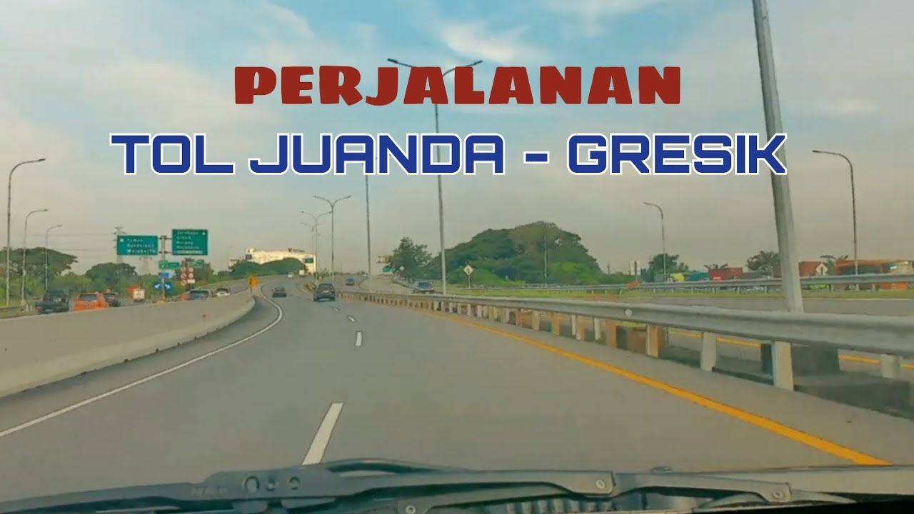 Jalur tol Juanda - Gresik